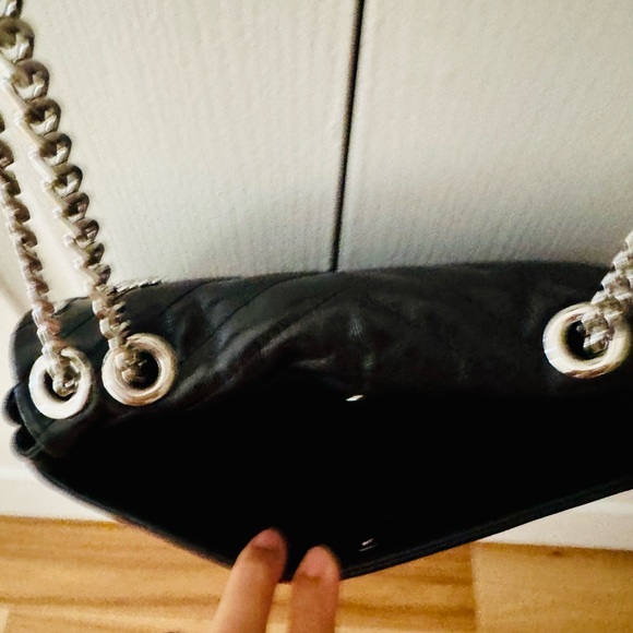 Rebecca Minkoff Edie Celestial Studded
Leather Crossbody/Shoulder Bag - Black - Picture 5 of 5